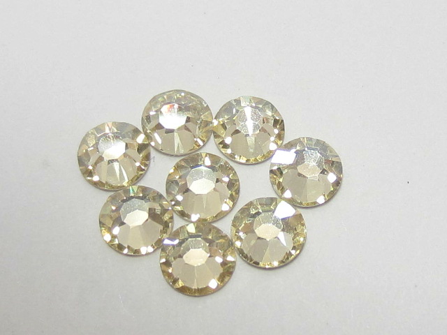 72 pcs. 20ss BLOND FLARE (maxima) FLATBACK PRECIOSA Rhinestones